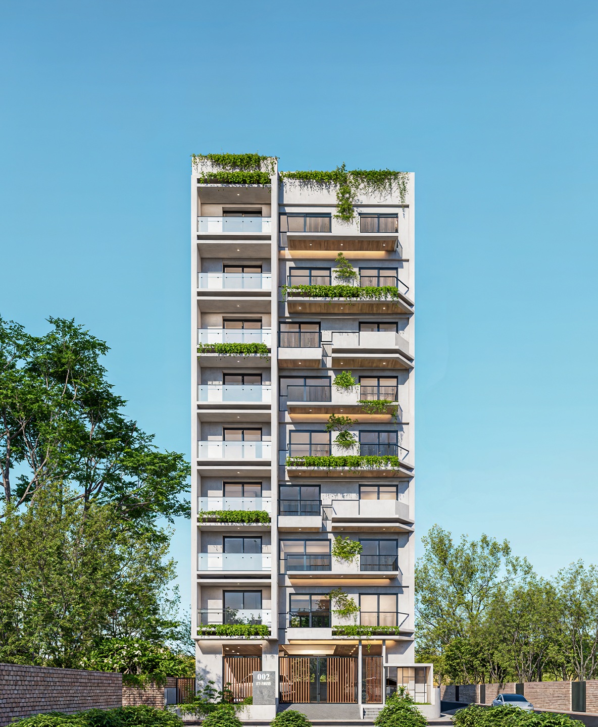 A minimalist expression of modern city living